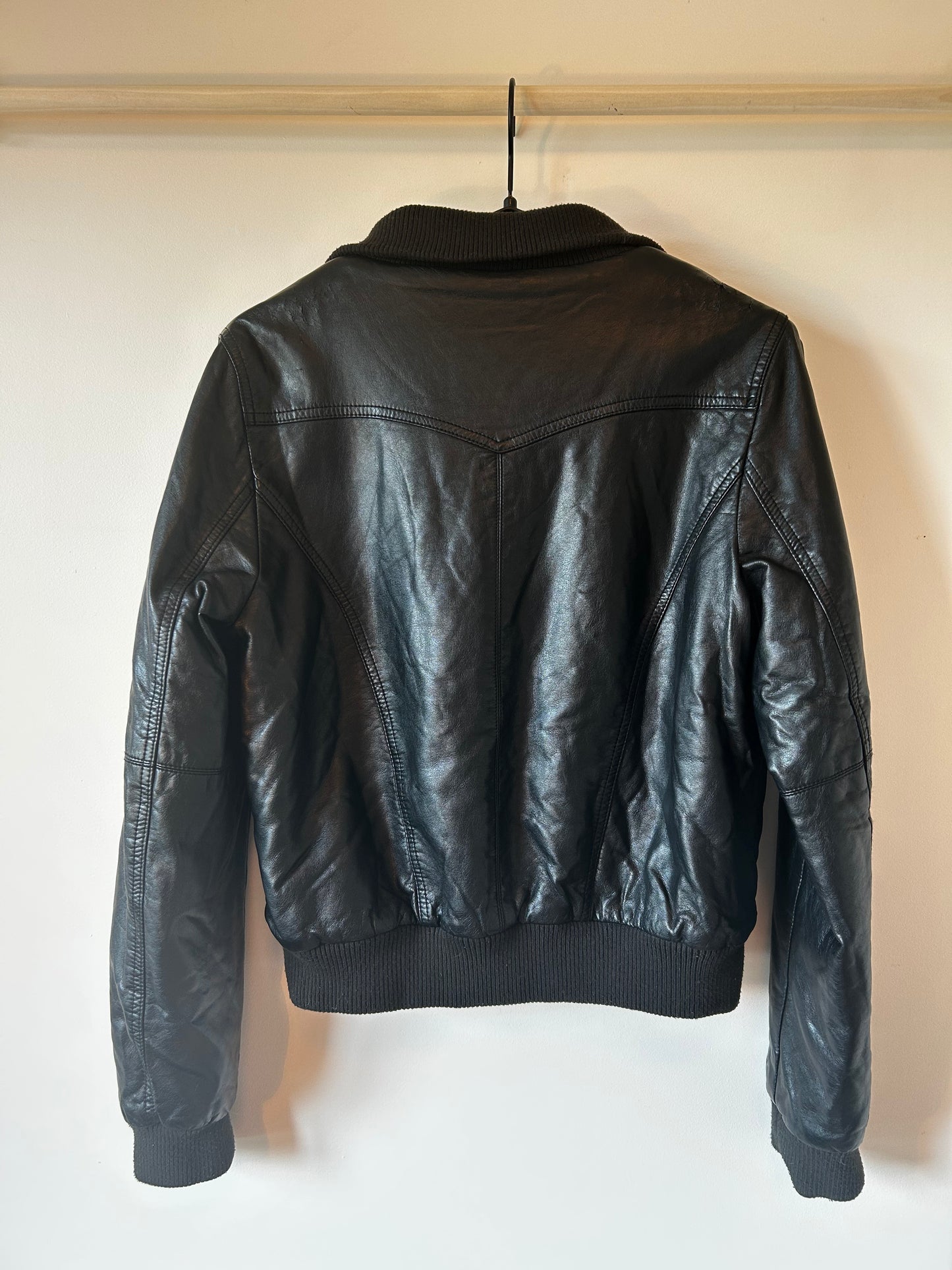 Levi's Leather Bomber Jacket (M)