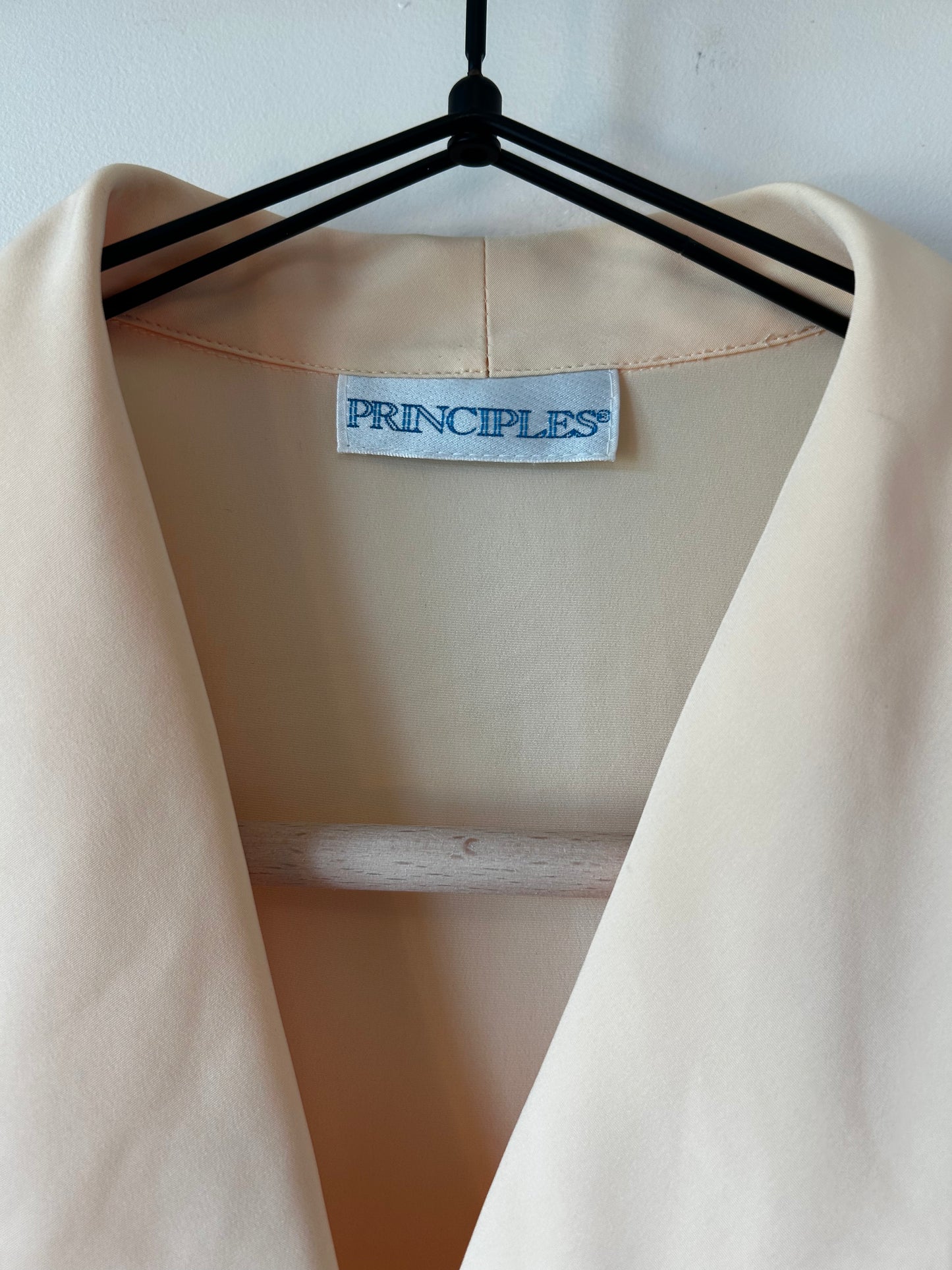 Principles Yellow Silk Blouse (L)