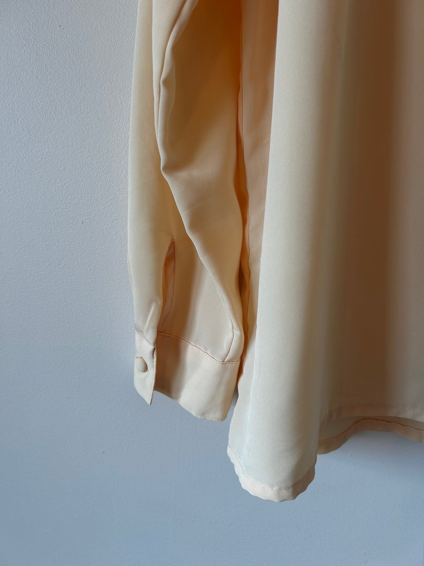 Principles Yellow Silk Blouse (L)