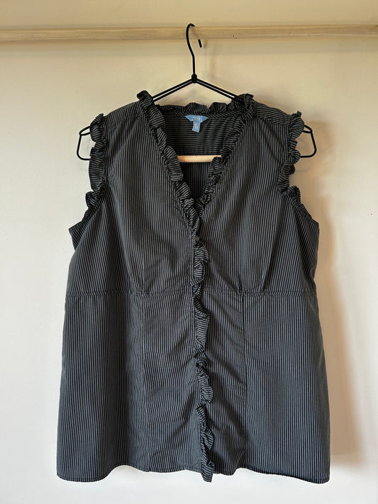 Denver Hayes Sleeveless Blouse (XL)