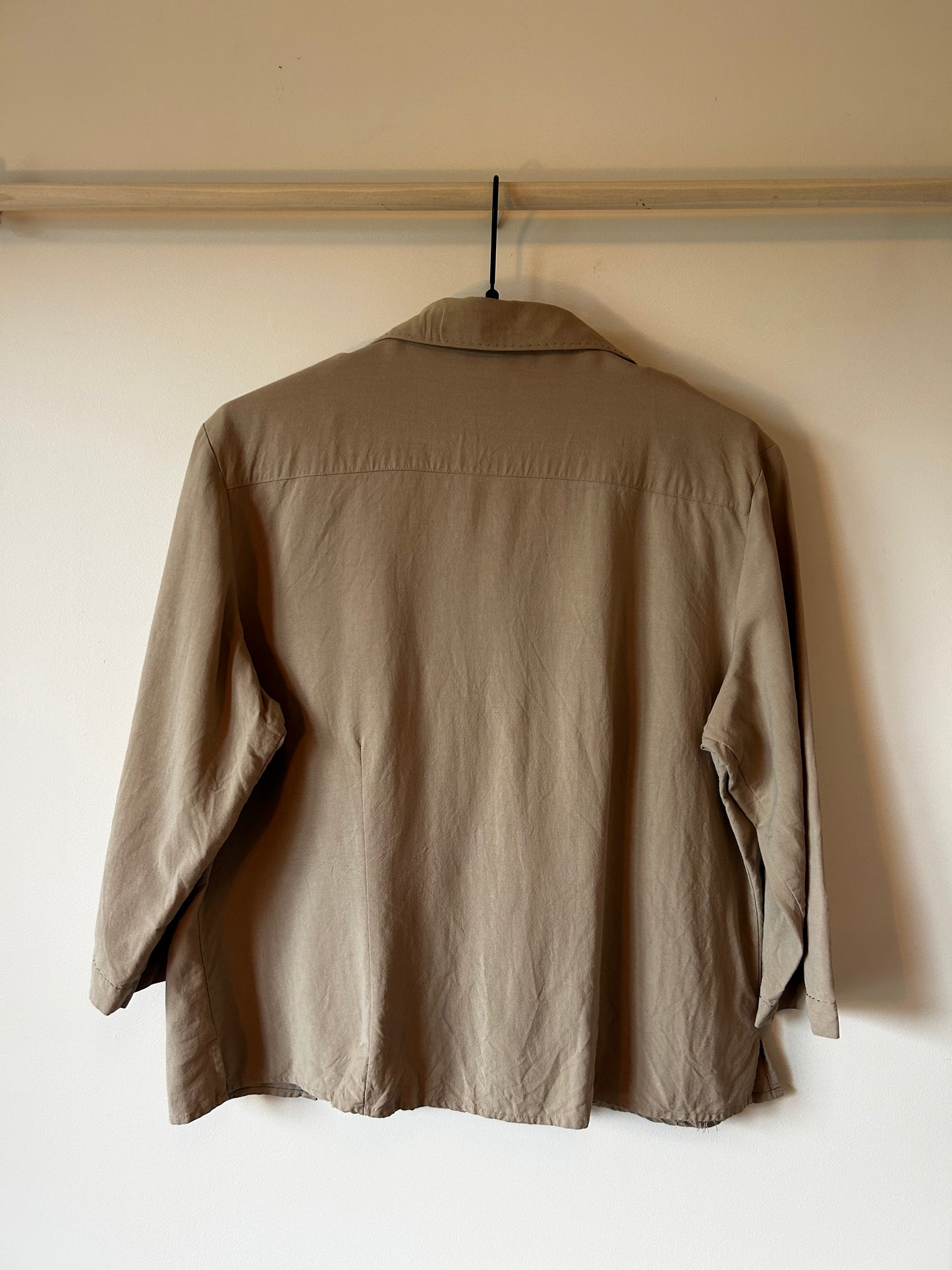 Anna and Frank Silk Blouse (XL)