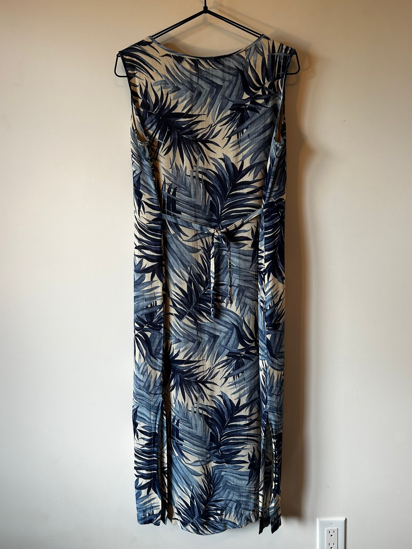 Garey Petites Tropical Maxi Dress (XL)