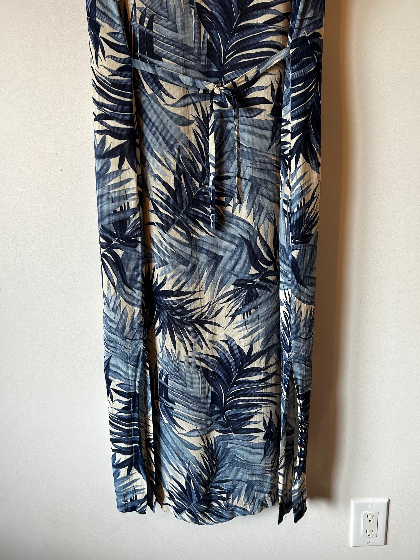 Garey Petites Tropical Maxi Dress (XL)