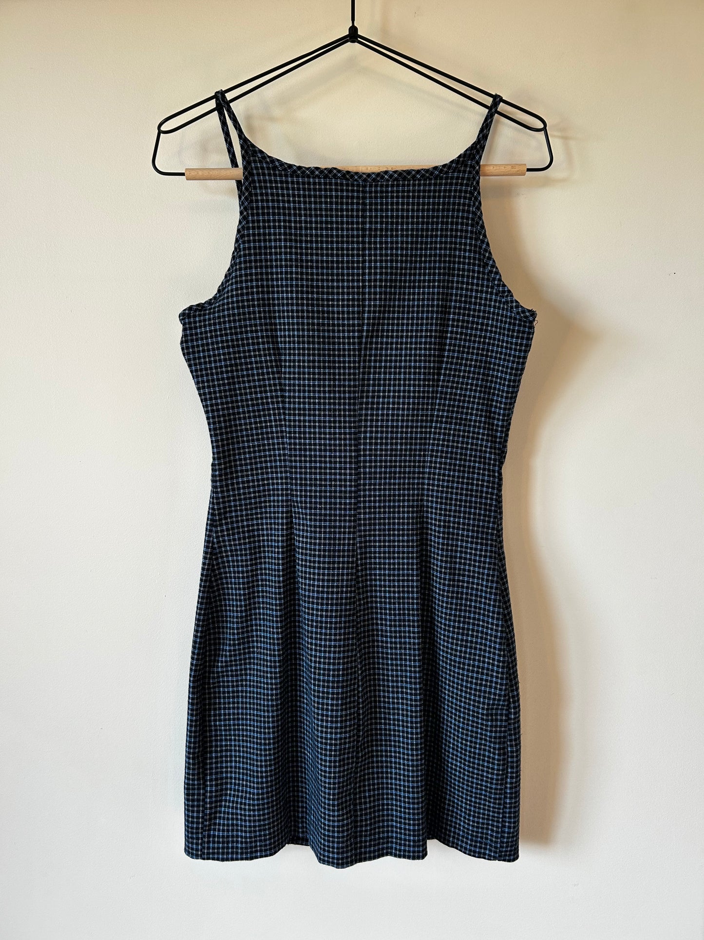 Accomplice Checkered Mini Dress (S)