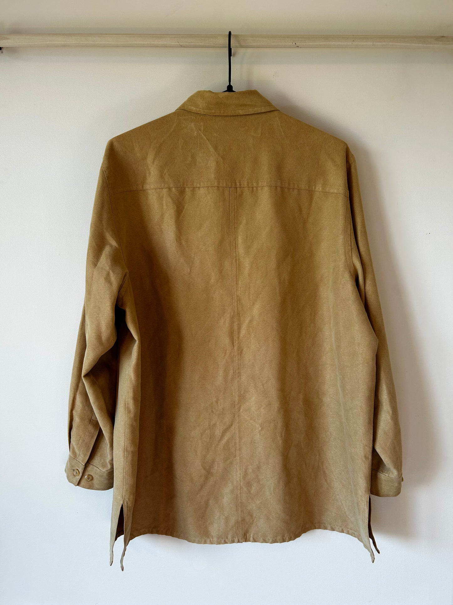 Cotton Ginny Suede Overshirt (L)