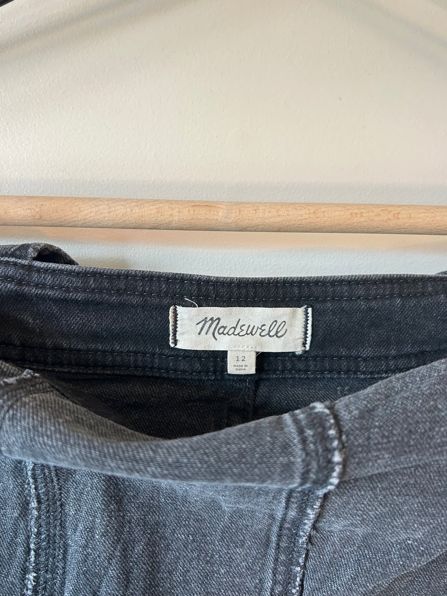 Madewell Black Denim Overalls (12)