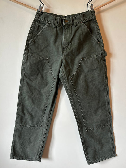 Carhartt Double-Front Dungaree Work Pants (30x30)