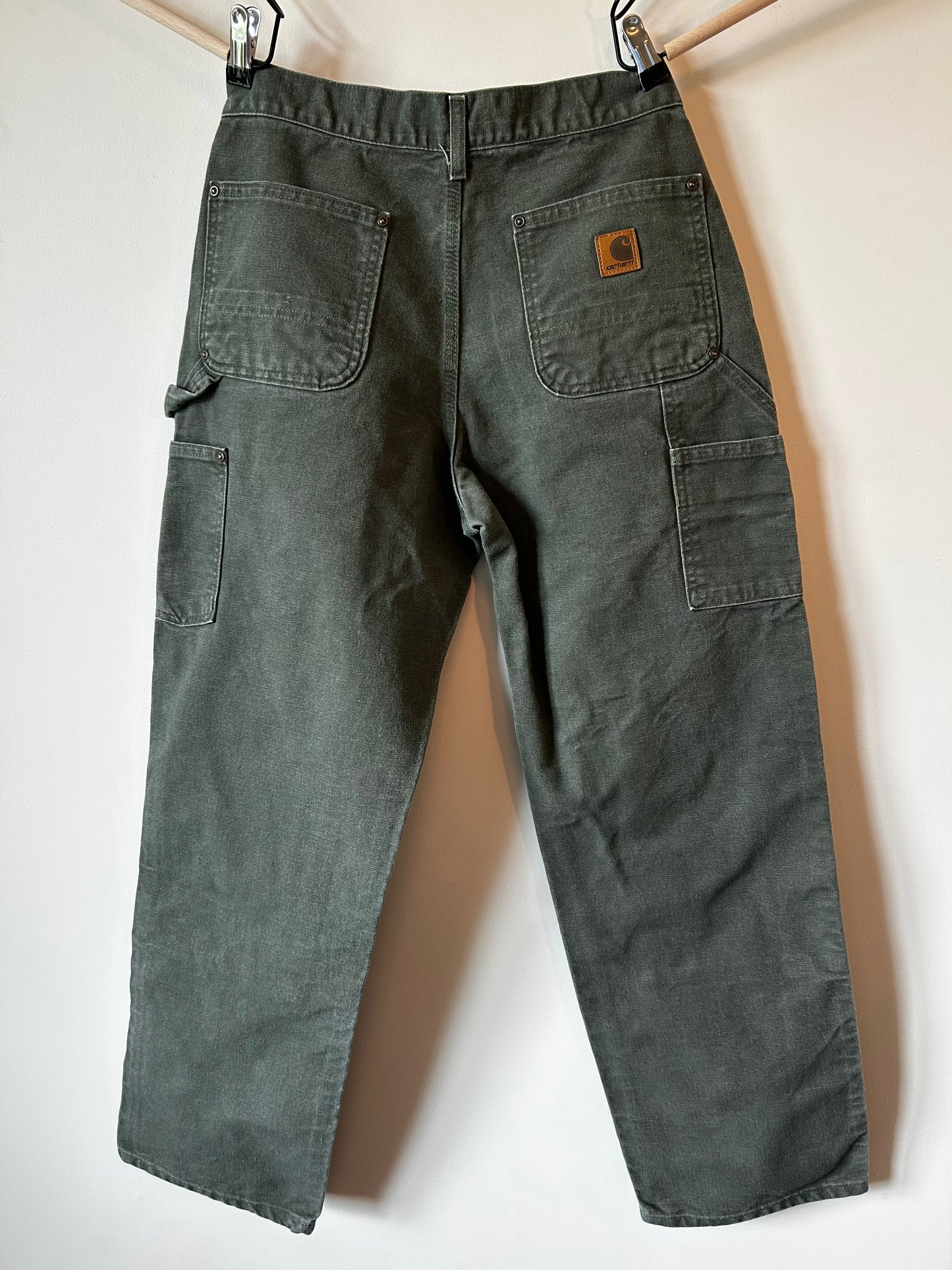 Carhartt Double-Front Dungaree Work Pants (30x30)