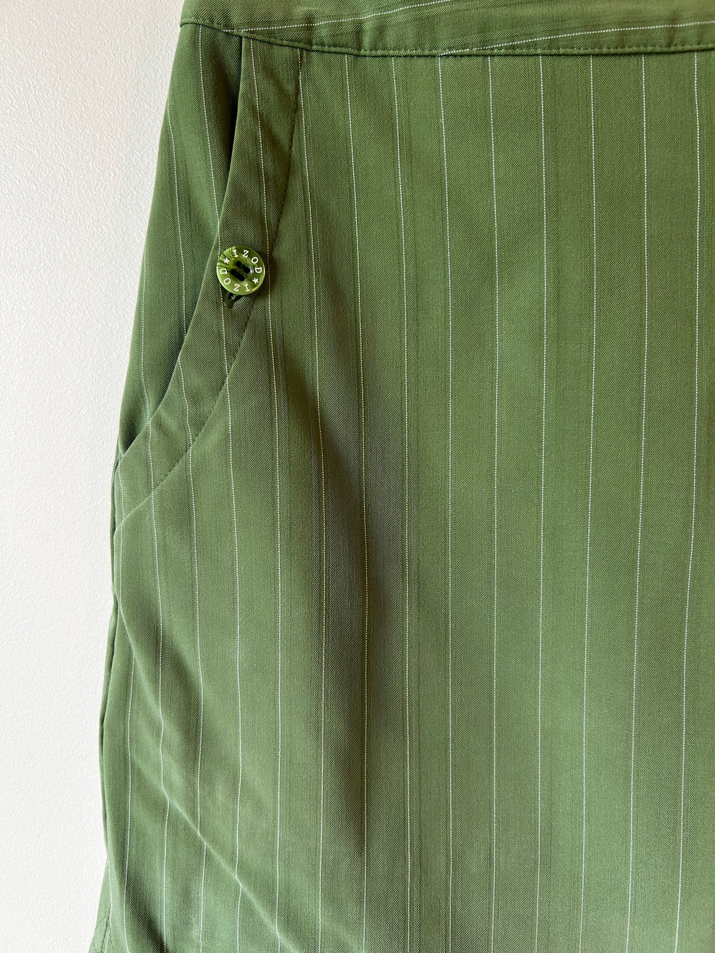 IZOD Pinstripe Mini Skirt (10)