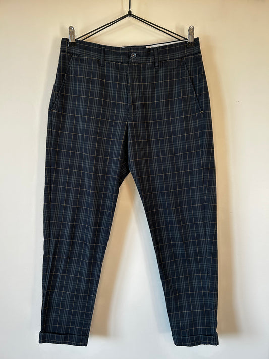 Zara Tapered Plaid Pants (10)