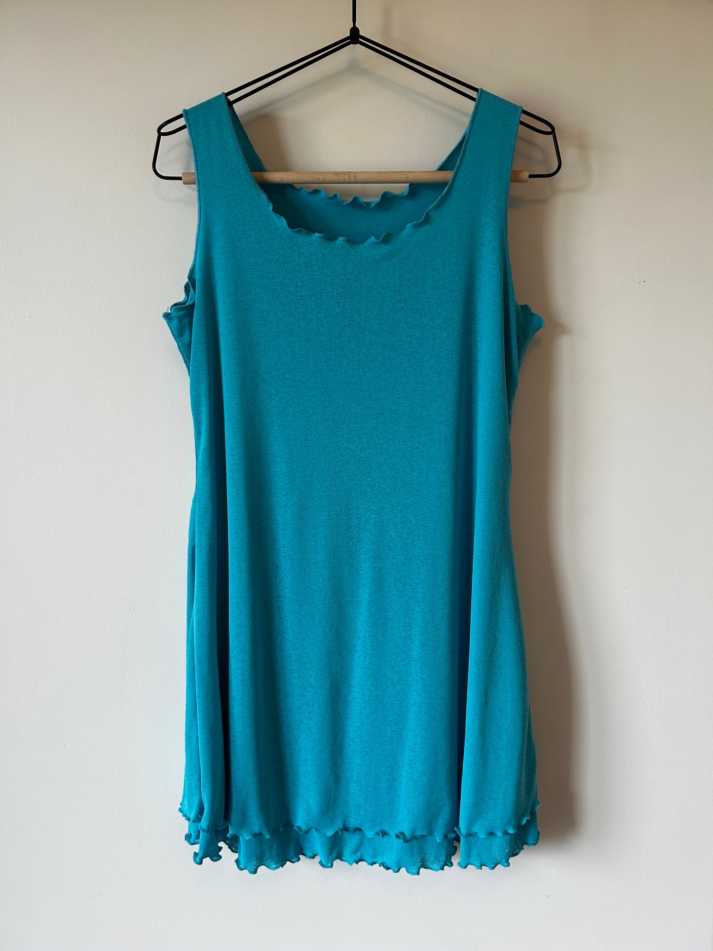 RAPZ Lettuce Hem Summer Dress (S)