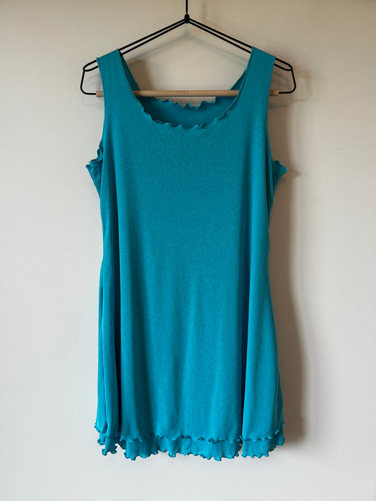 RAPZ Lettuce Hem Summer Dress (S)