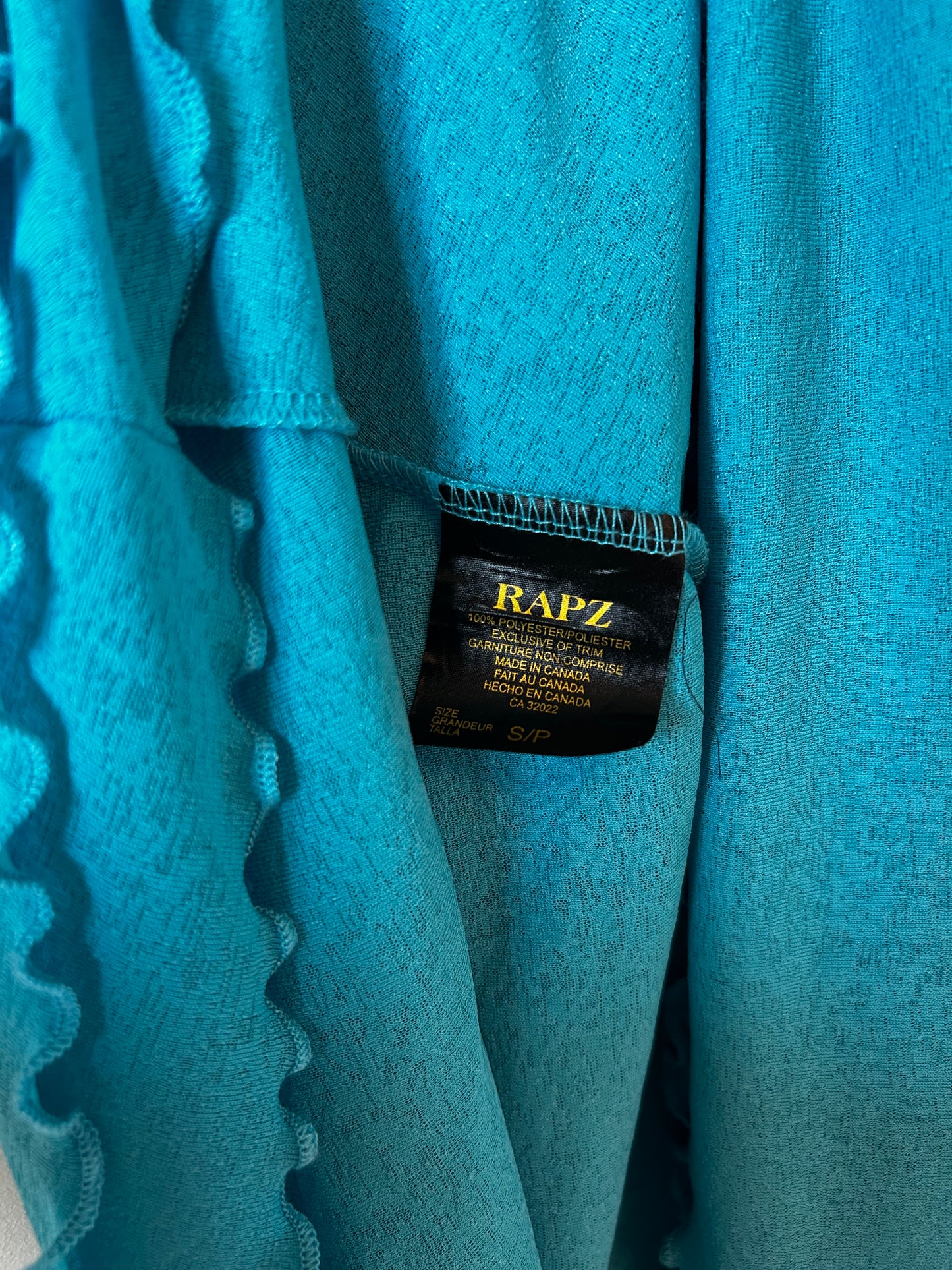 RAPZ Lettuce Hem Summer Dress (S)