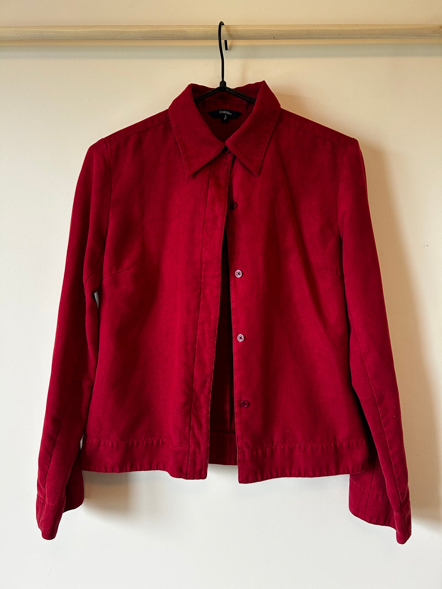 Reitmans Suede 3/4 Sleeve Blouse (S)