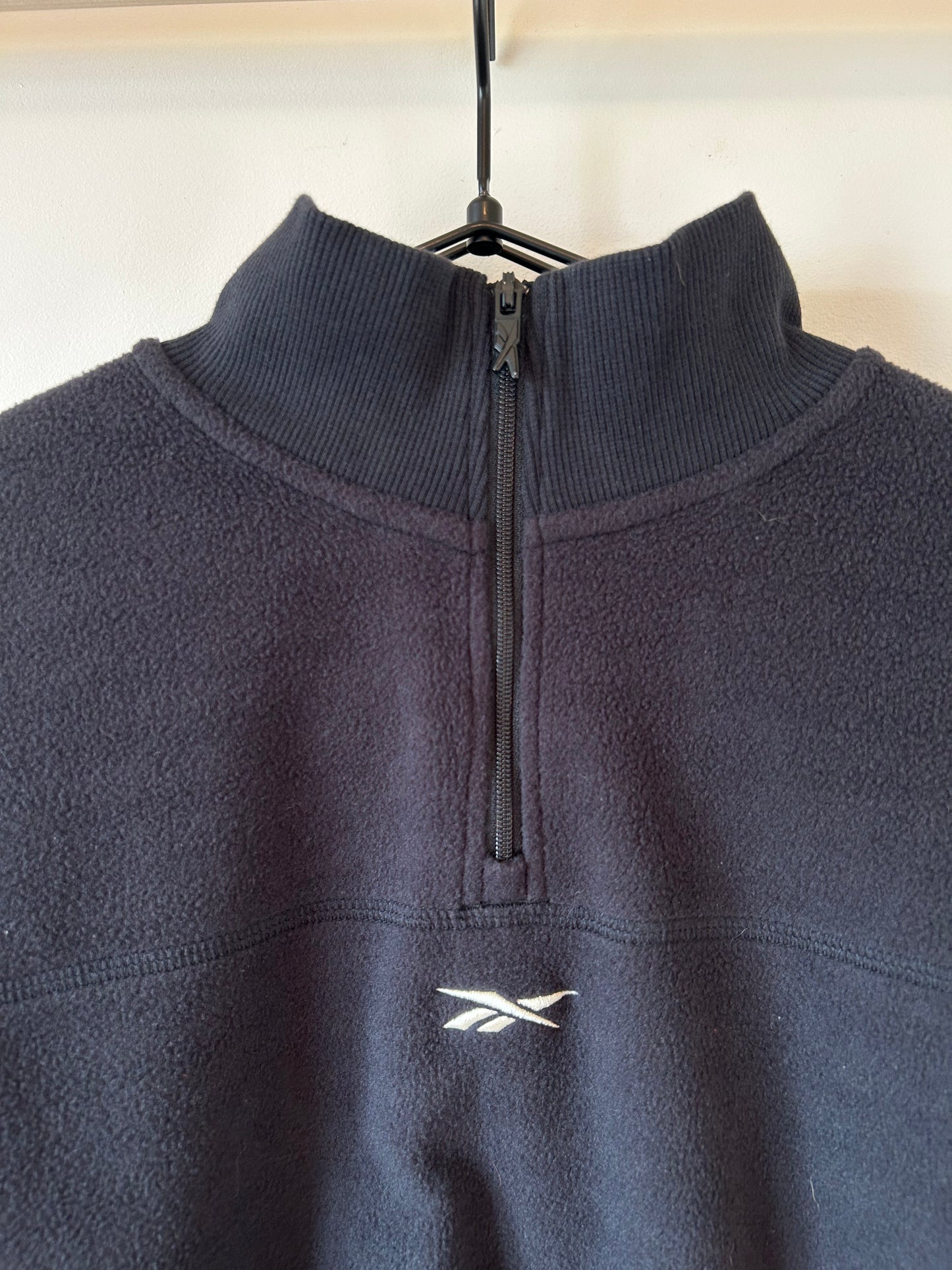 Reebok Quarter-Zip Cropped Sweater (S)
