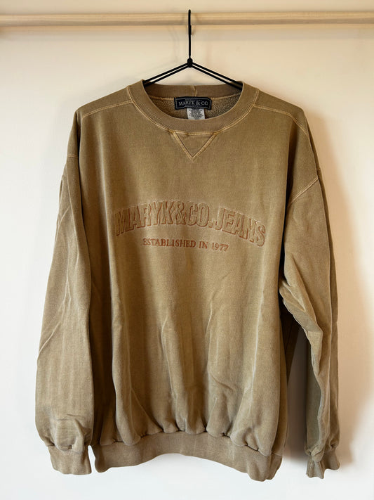Maryk & Co Vintage Embroidered Crewneck (M)