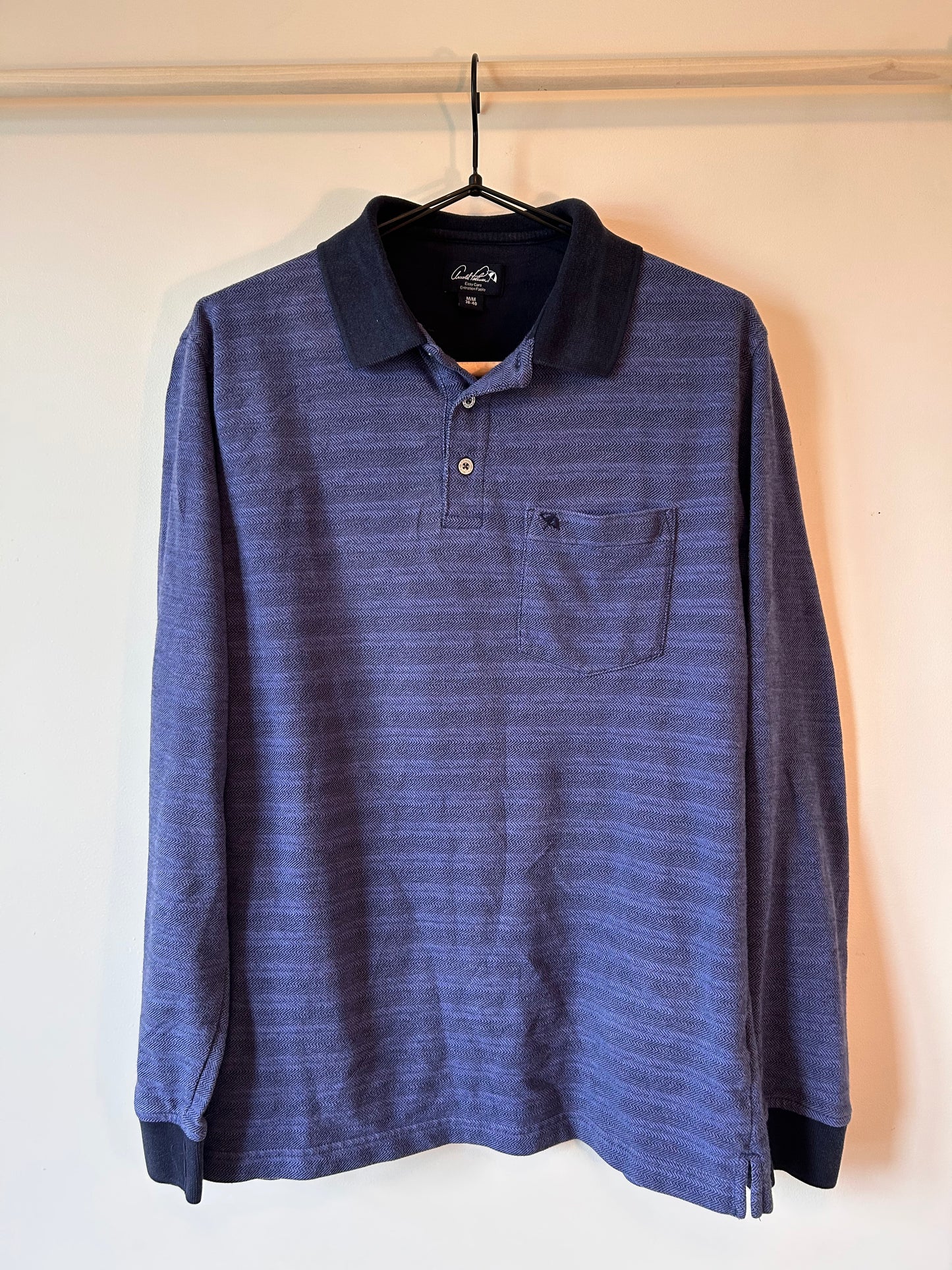 Arnold Palmer Collared Long Sleeve Shirt (M)