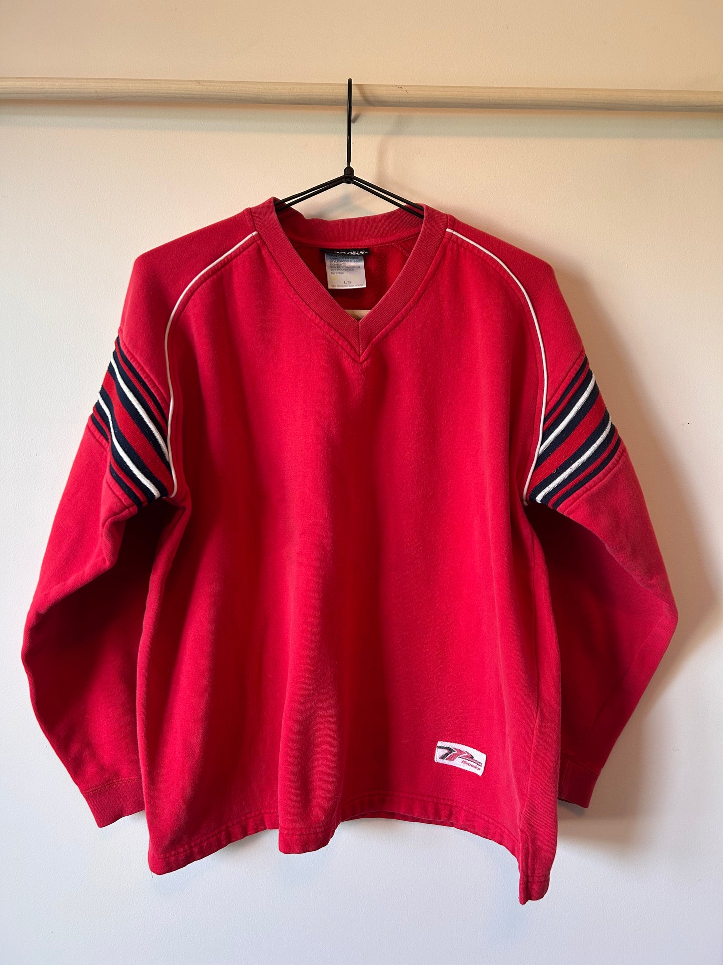 Brooks Jersey-Style Sweatshirt (L)