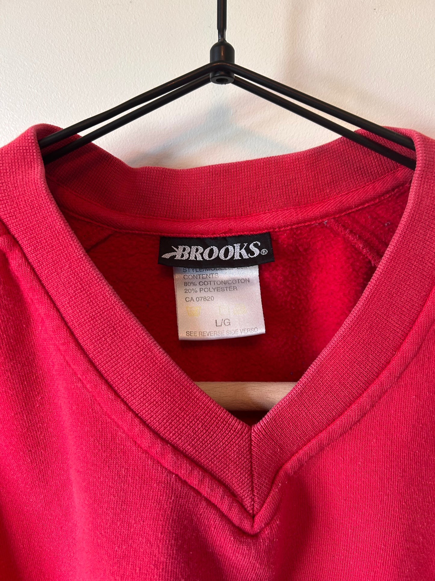 Brooks Jersey-Style Sweatshirt (L)