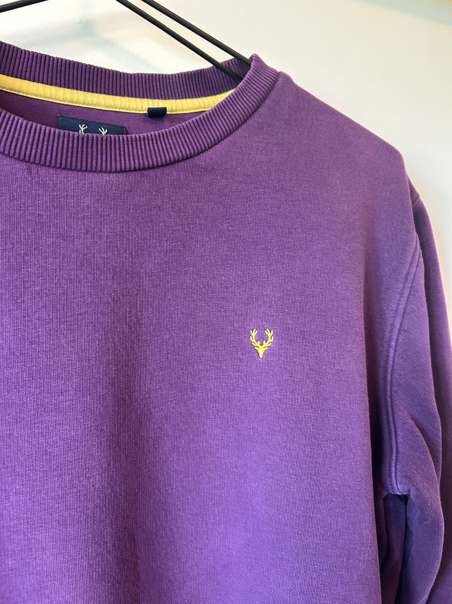 Allen Solly Purple Crewneck (M)