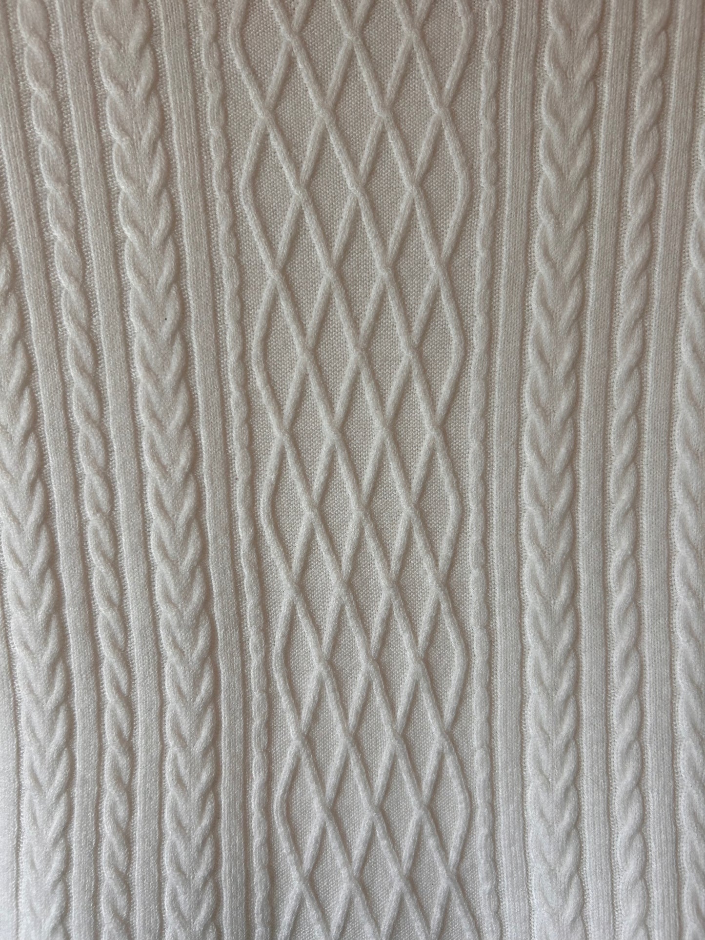 iyla Cable Mock Neck Sweater (XL)