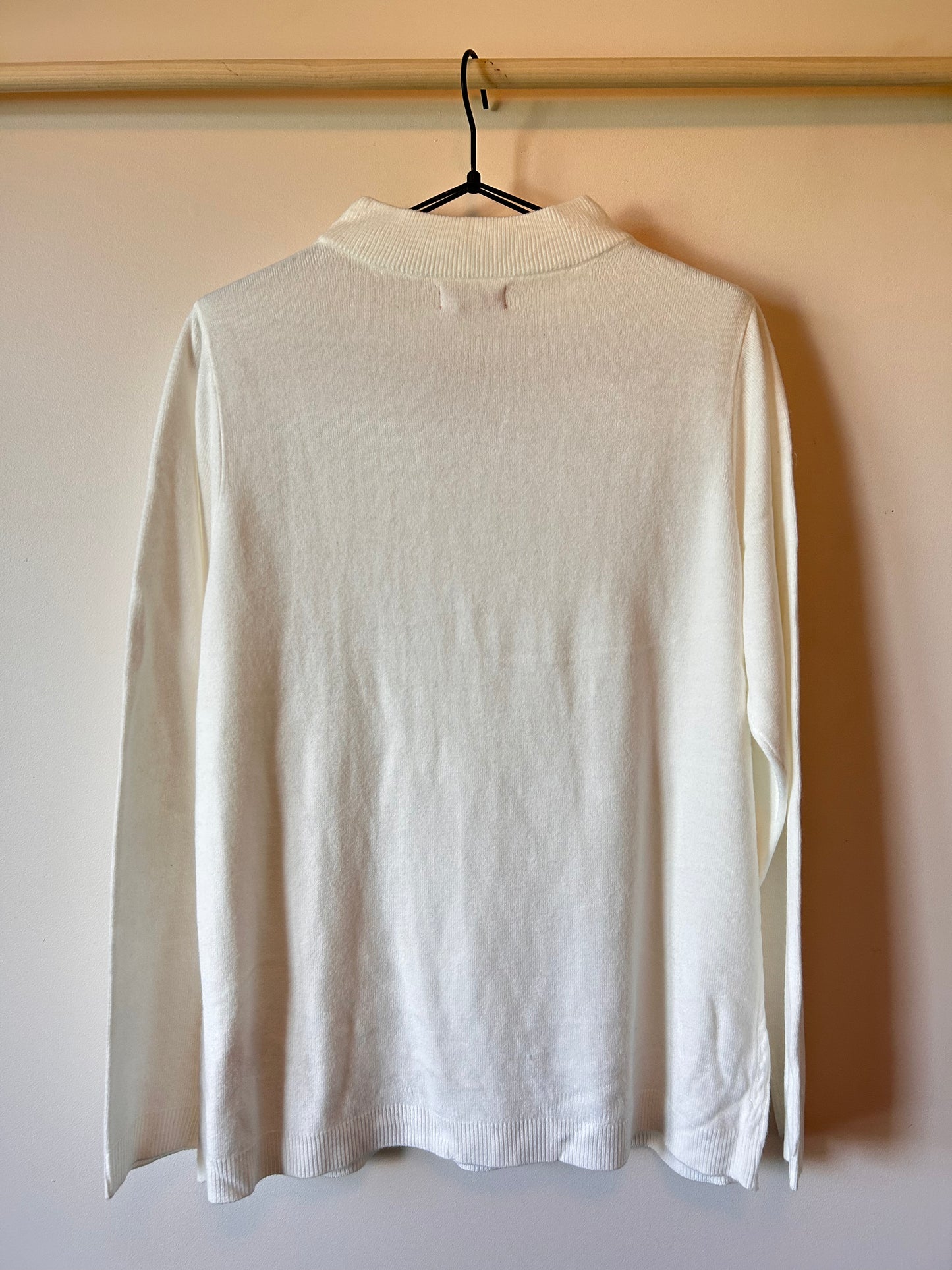 iyla Cable Mock Neck Sweater (XL)