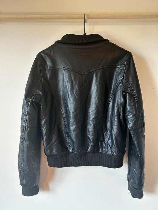 Levi's Leather Bomber Jacket (M)