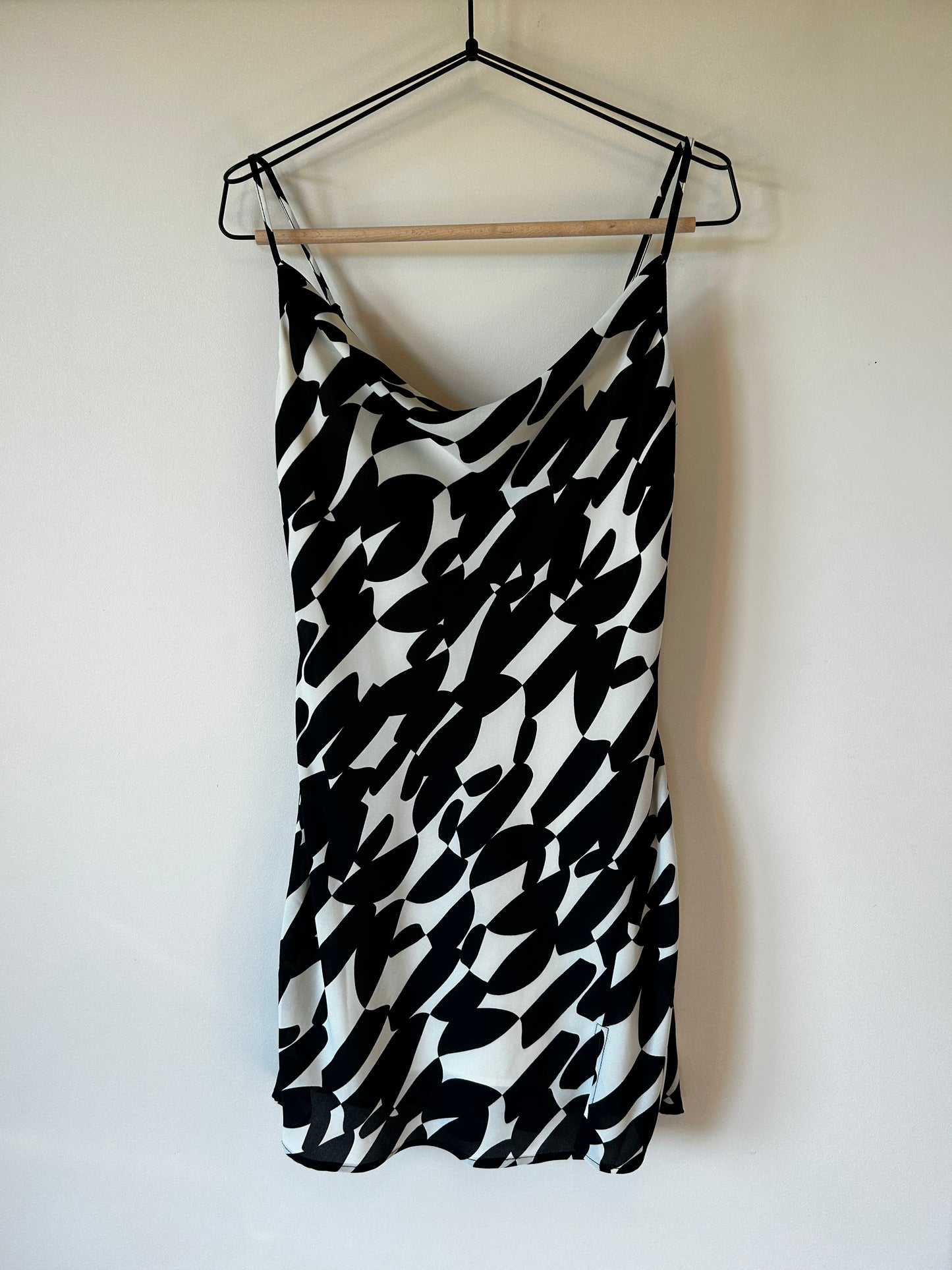 Dynamite Cowl Neck Mini Dress (S)