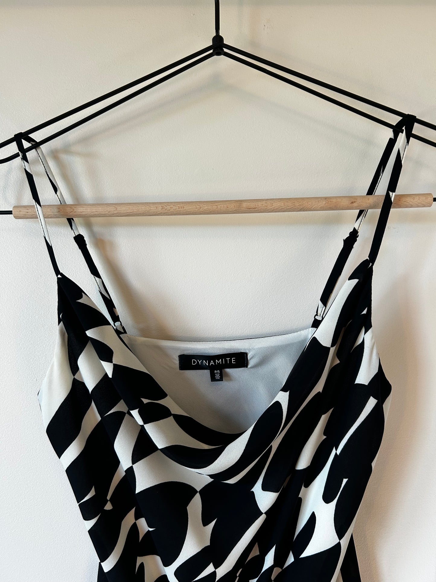 Dynamite Cowl Neck Mini Dress (S)