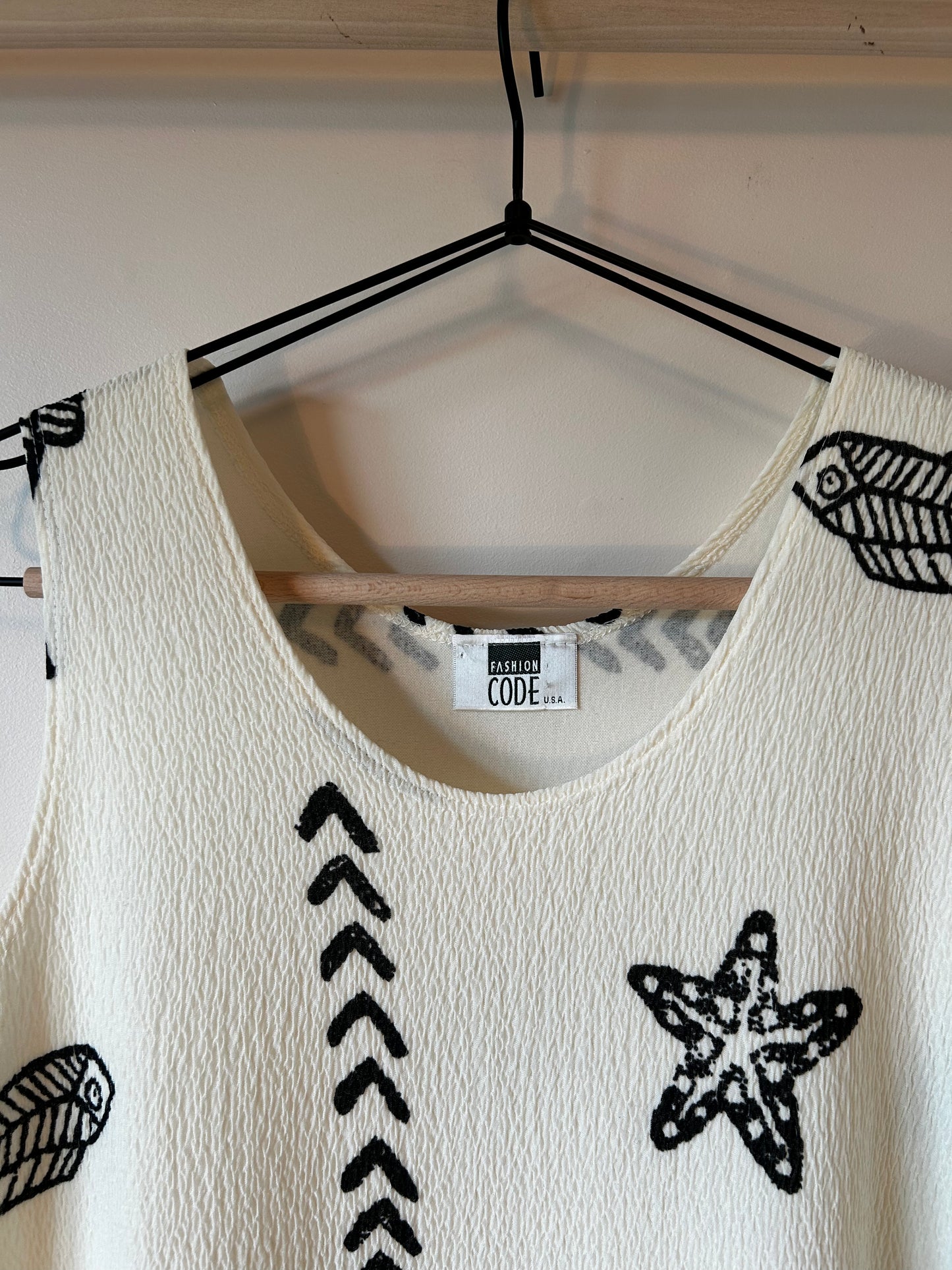 Fashion Code Print Maxi Dress (L)