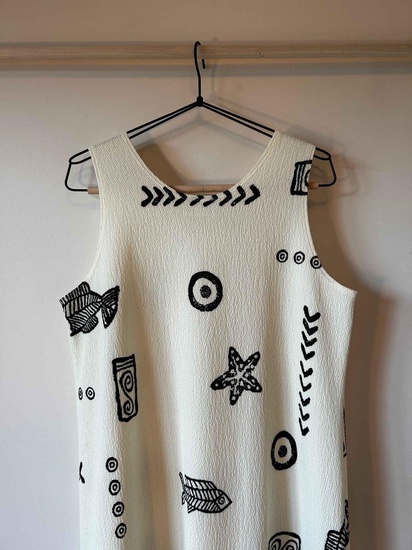 Fashion Code Print Maxi Dress (L)