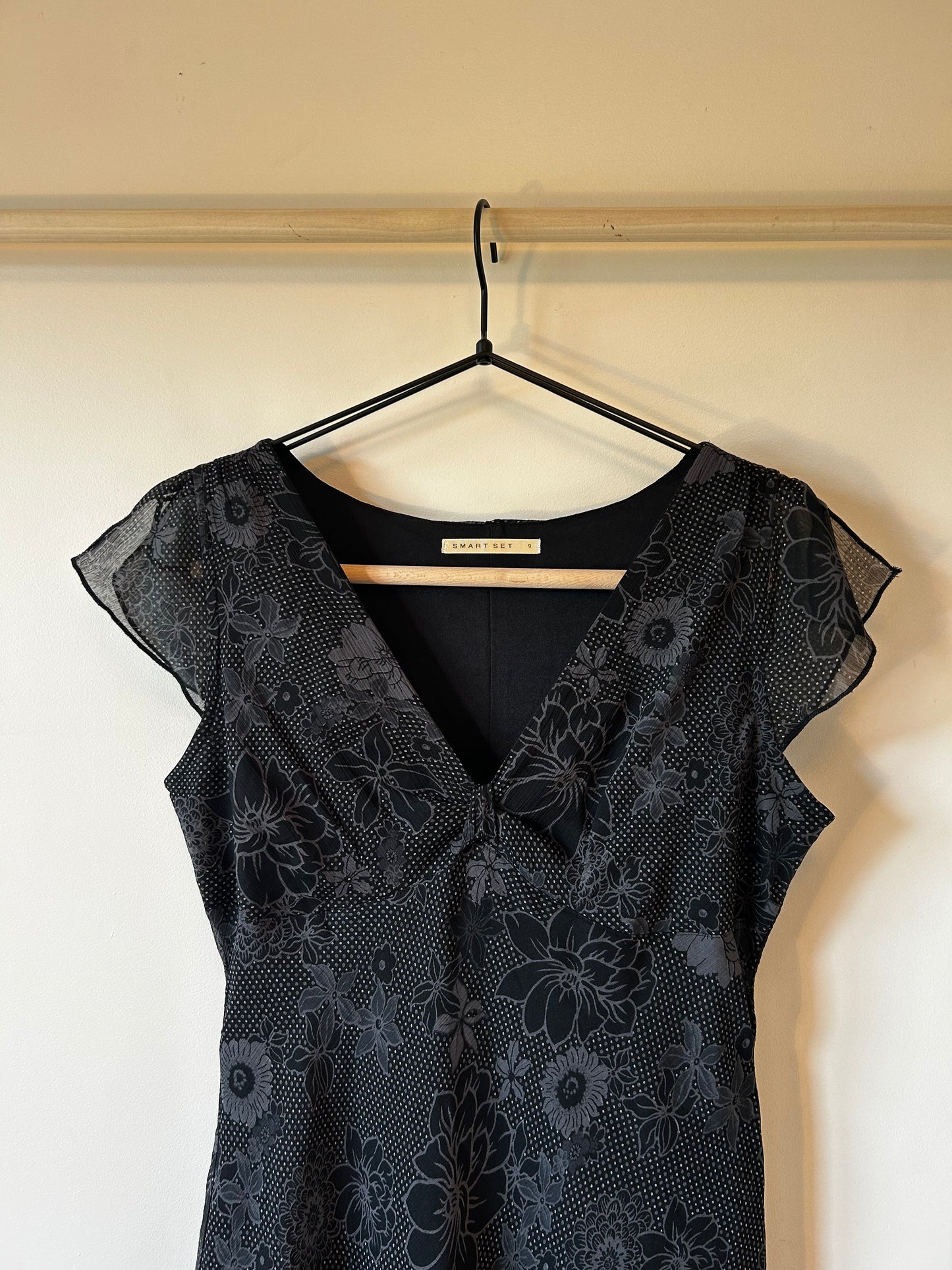 Smart Set Flowy Floral Midi Dress (9)