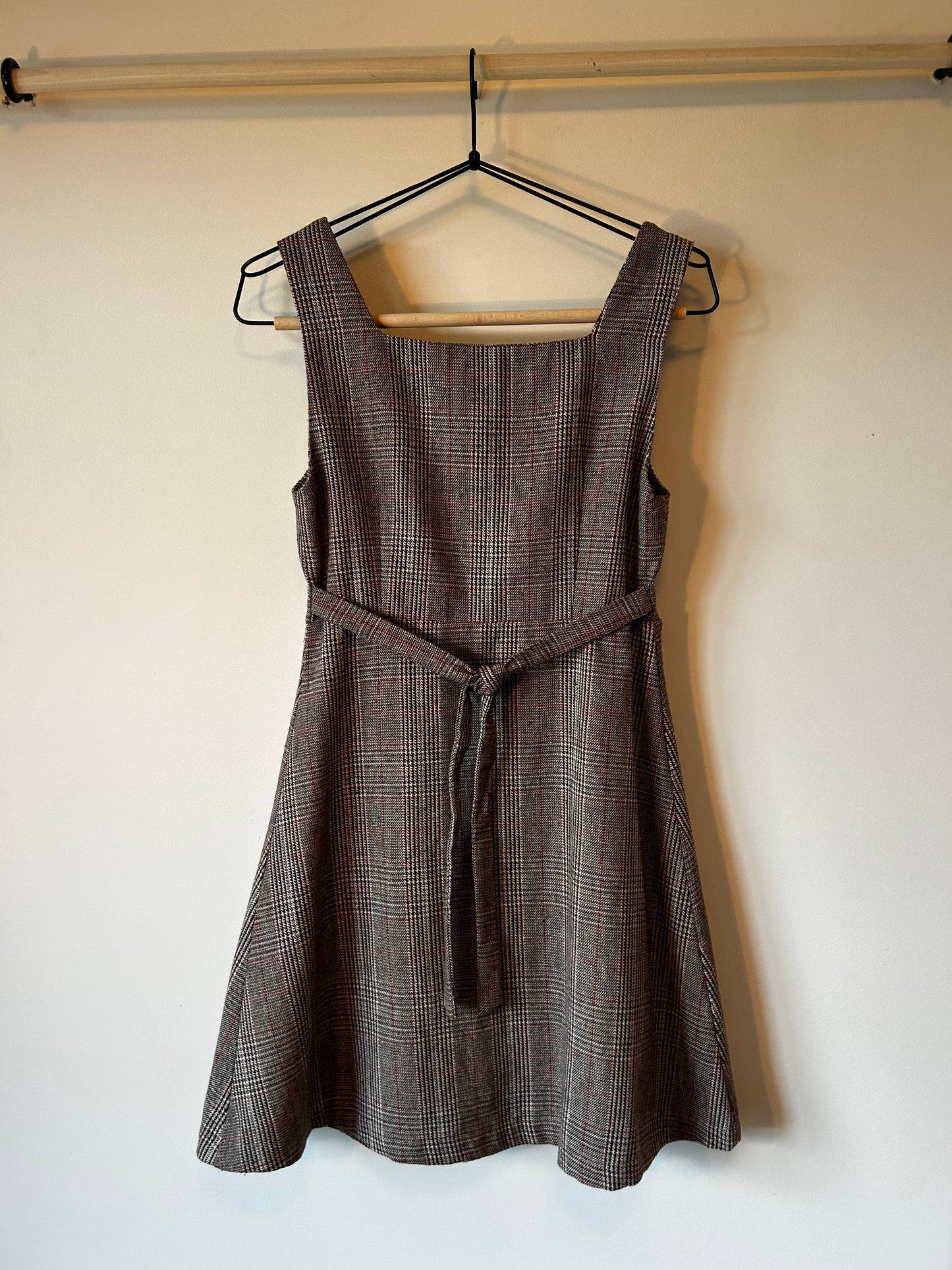 SPAO Plaid Mini Dress (S)