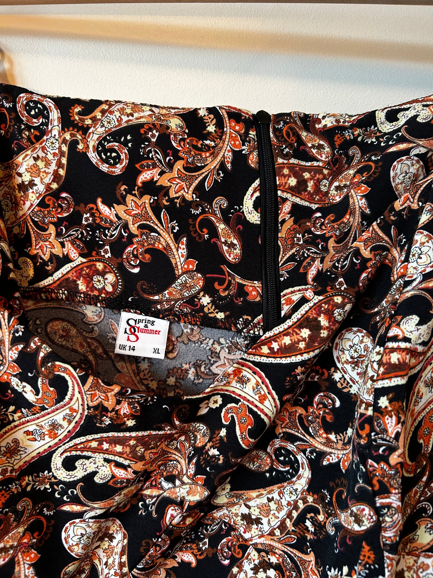 Spring & Summer Patterned Midi Dress (14)