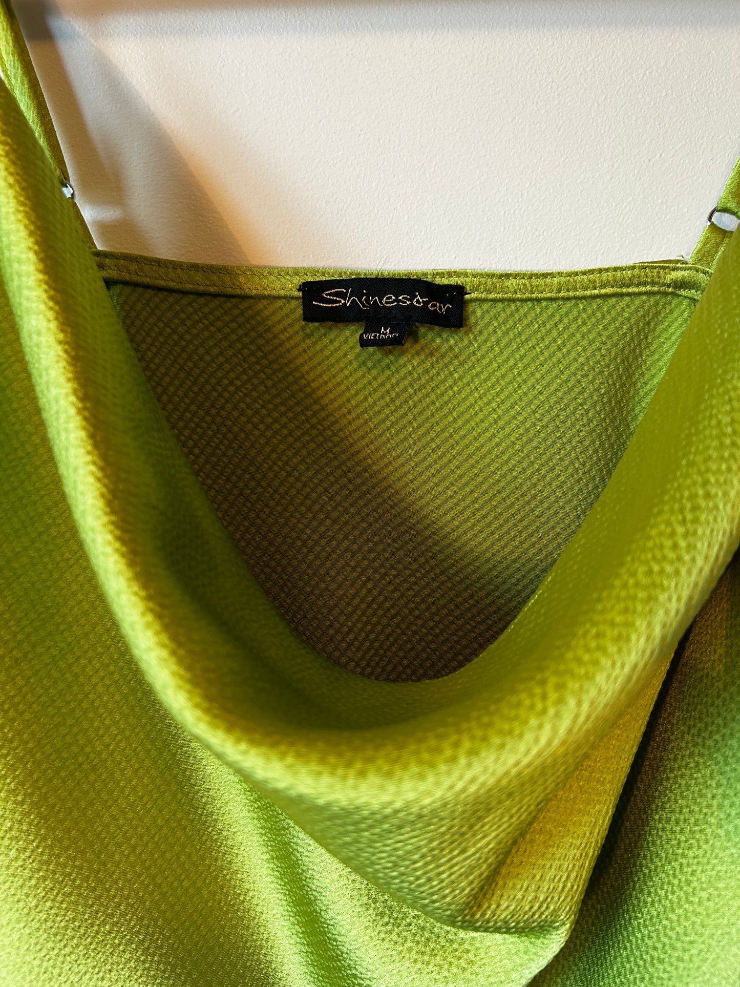 Shinestar Cowl Neck Mini Dress (M)