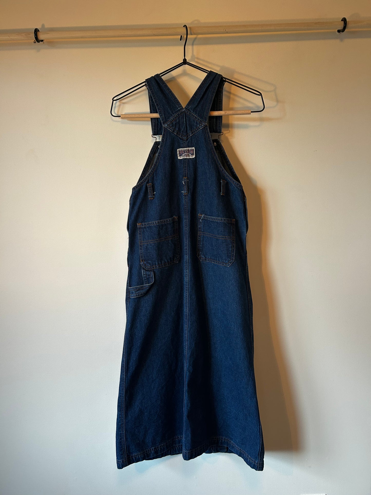 Nevada Denim Overall Midi Dress (12)