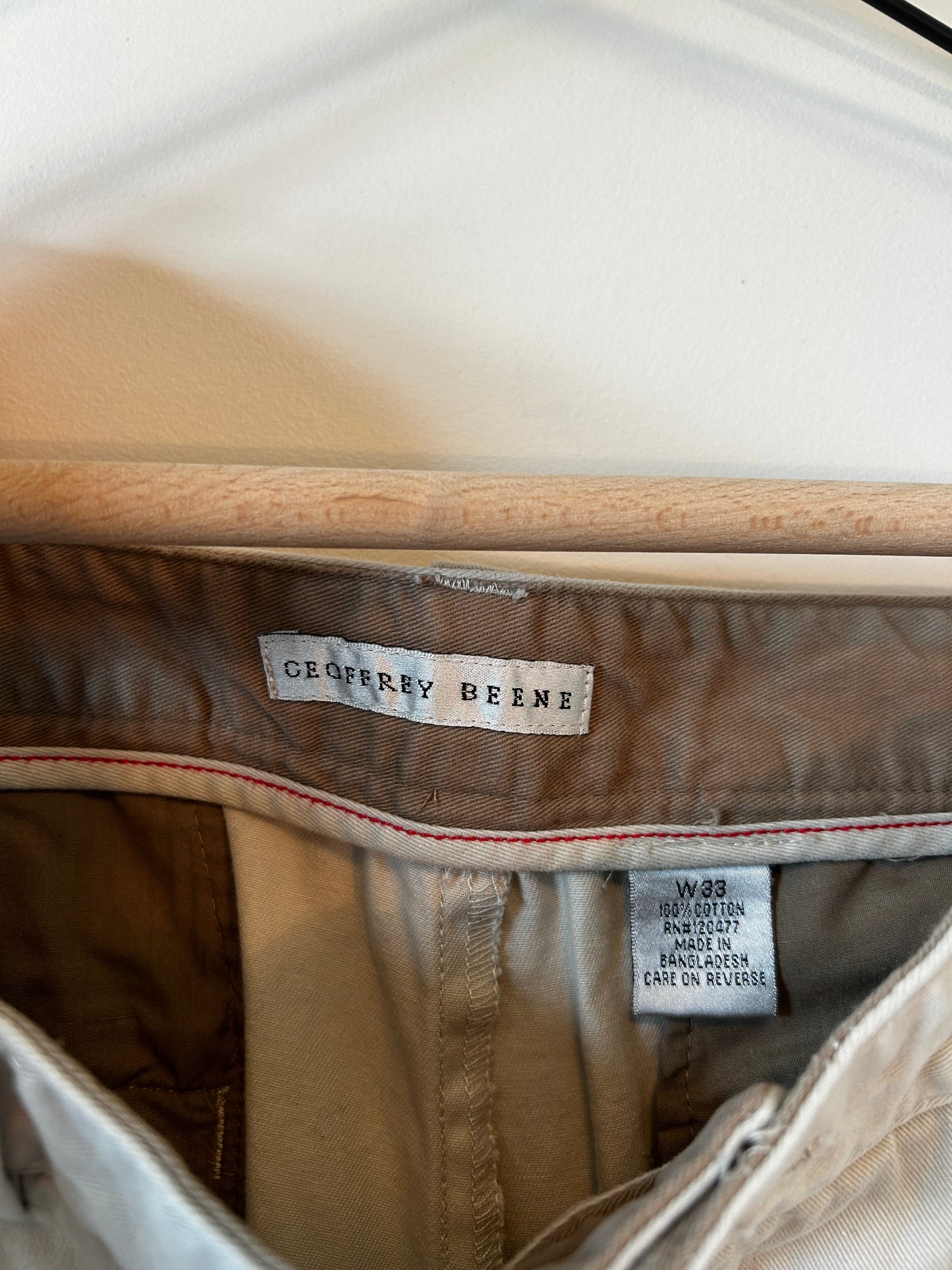 Geoffrey Beene Khaki Shorts (33)