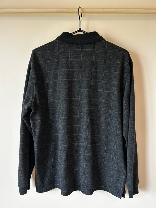 Haggar Collared Long Sleeve Shirt (M)