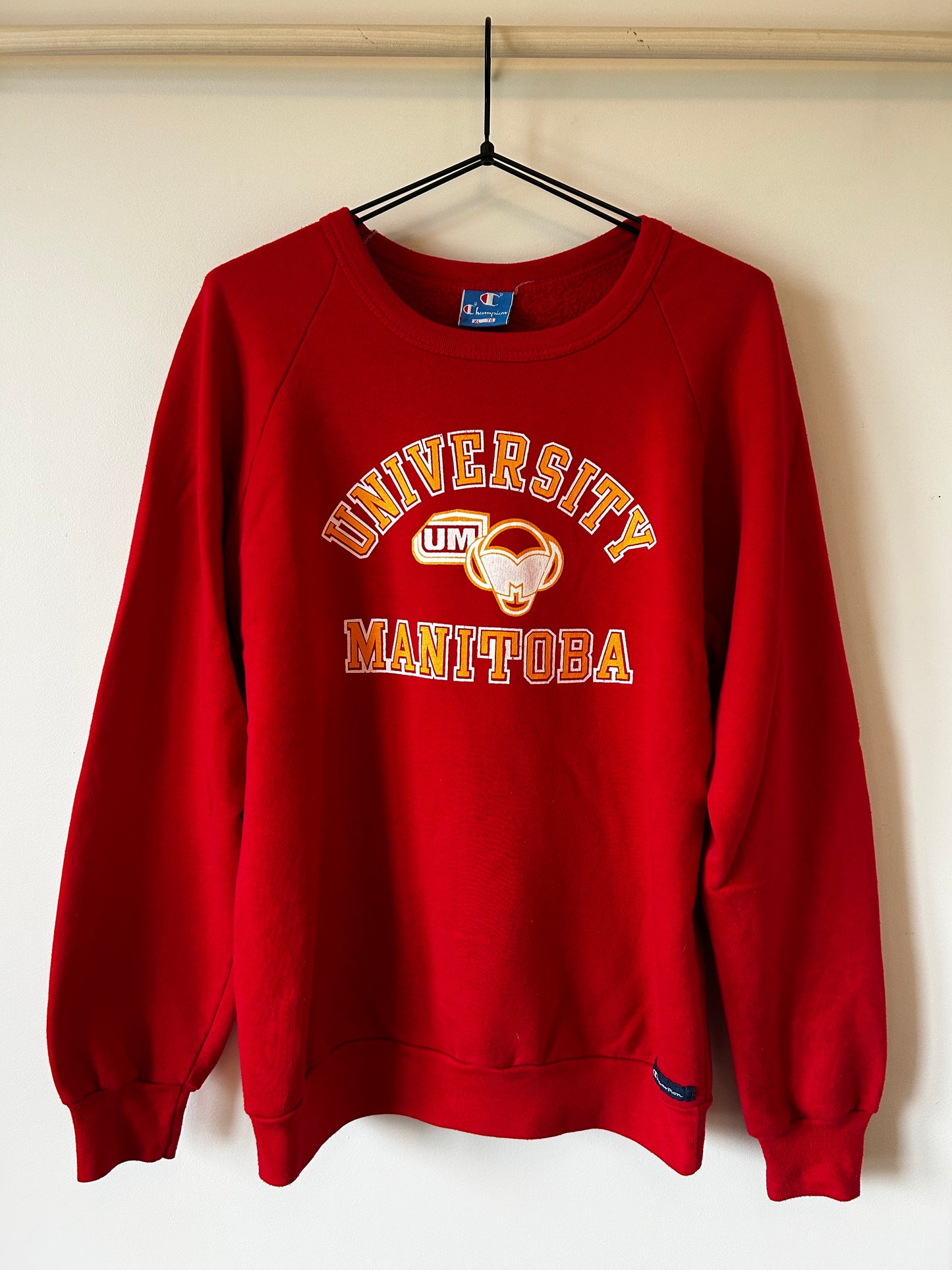 University of Manitoba Vintage Logo Crewneck (XL)