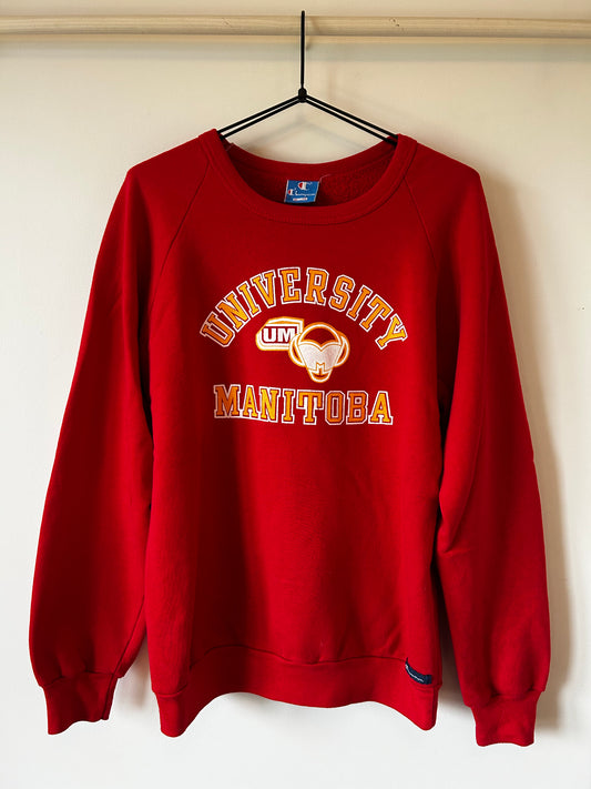 University of Manitoba Vintage Logo Crewneck (XL)