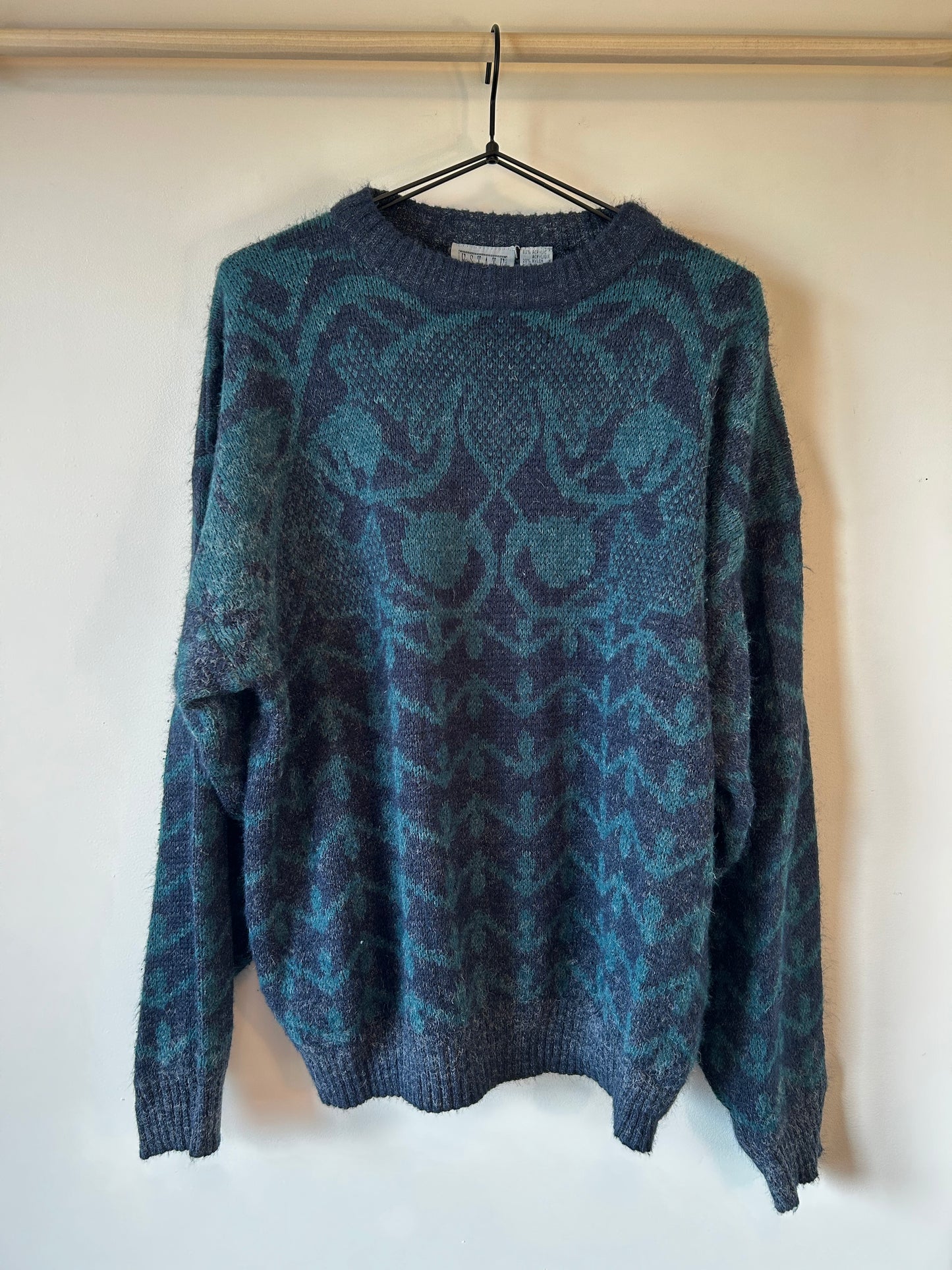 Estate Vintage Knitted Sweater (L)