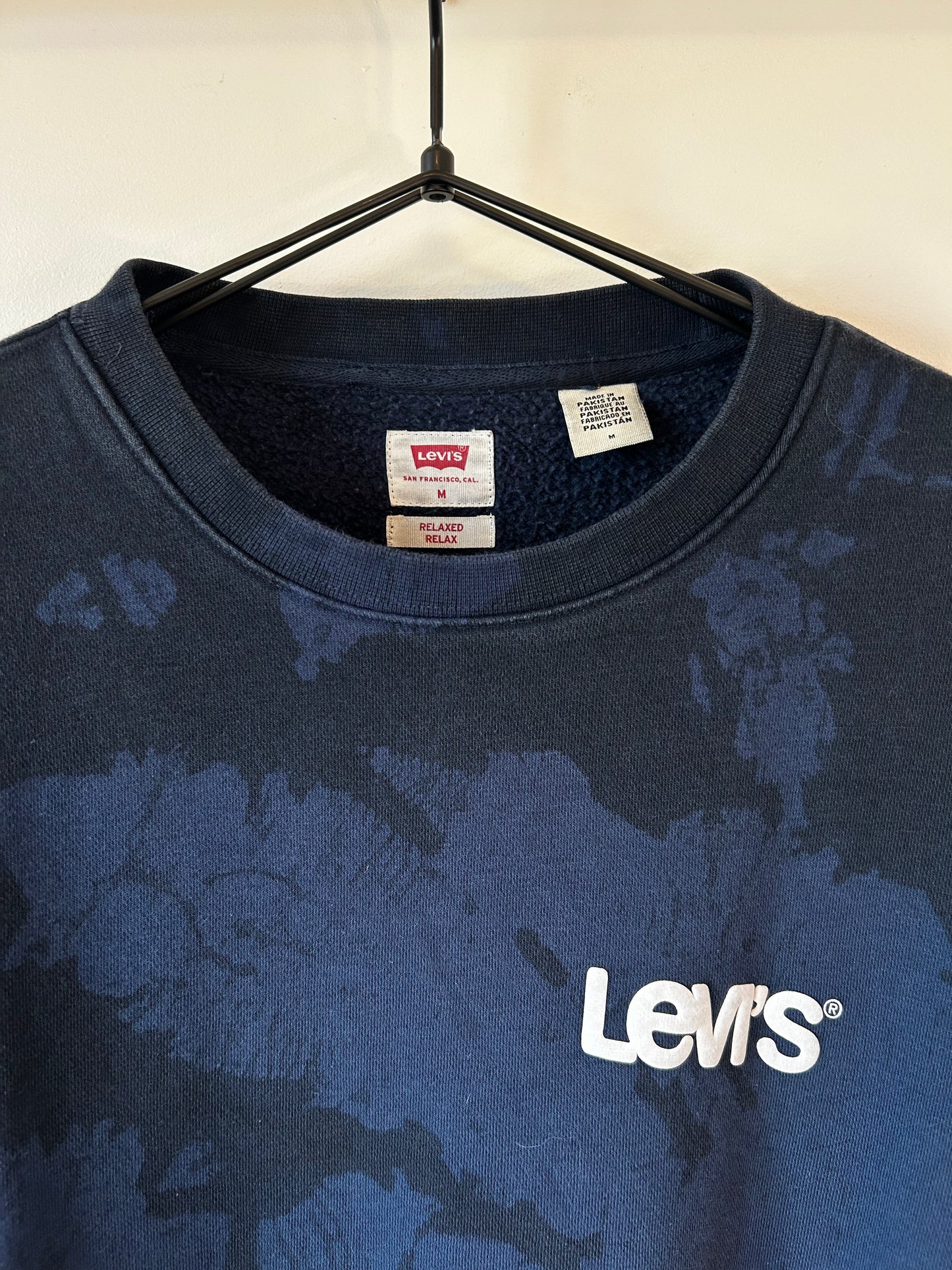 Levi's Tie-Dye Crewneck Sweater (M)
