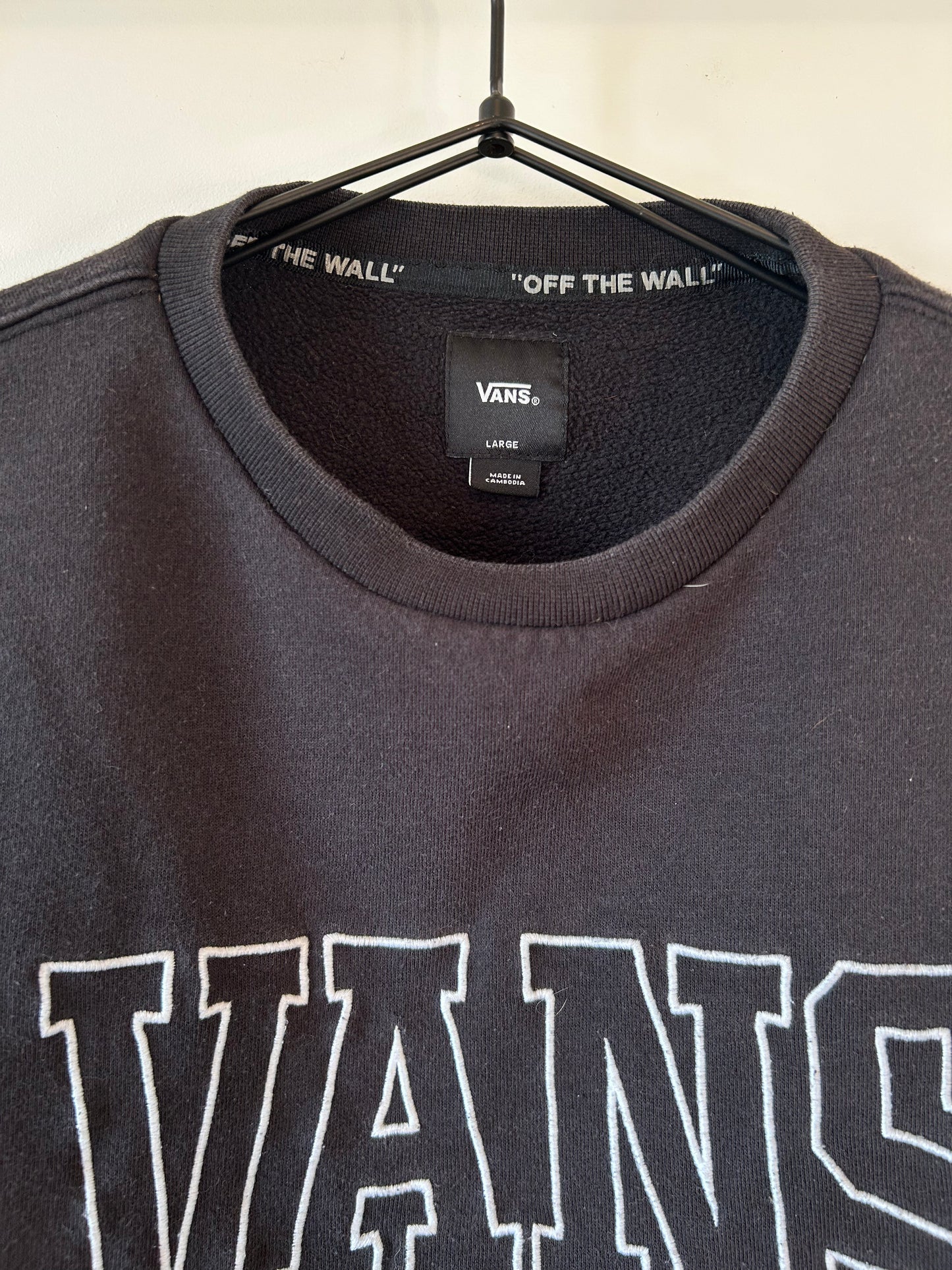 Vans Black Crewneck (L)