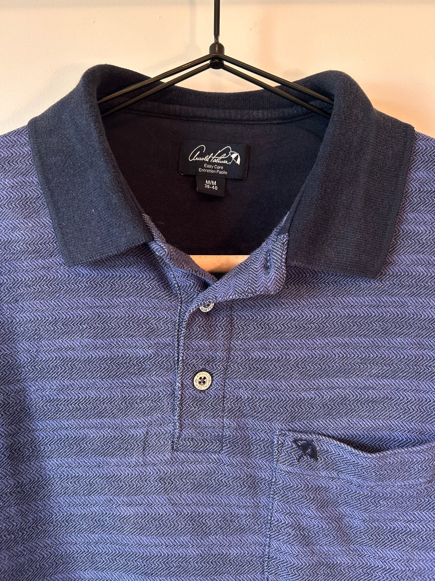 Arnold Palmer Collared Long Sleeve Shirt (M)