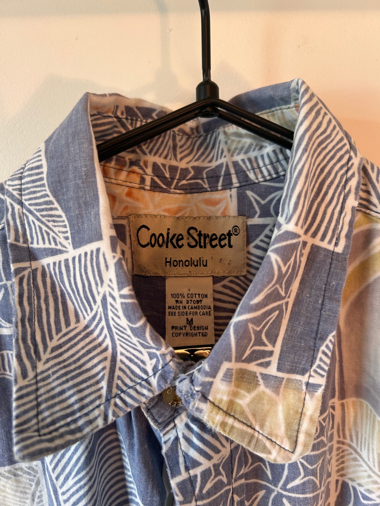 Cooke Street Hawaiian Button-Up (M)